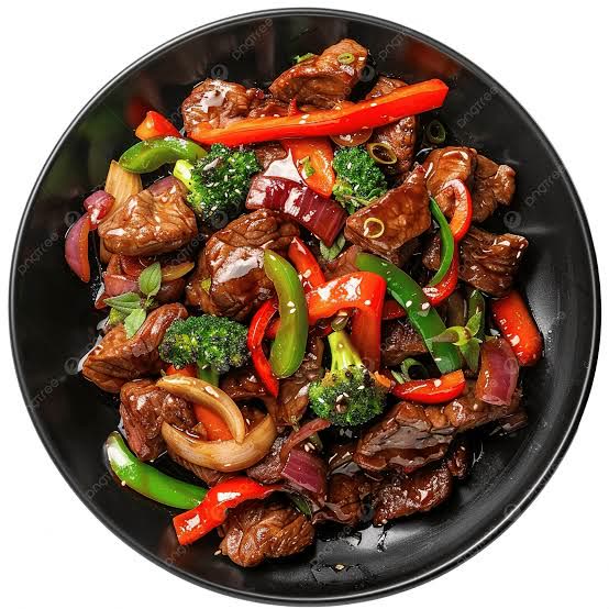 Goat stir fry